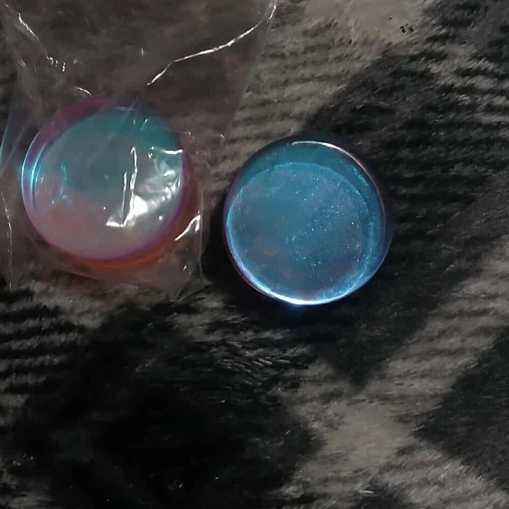 1" (25 mm) Pink Translucent Plugs